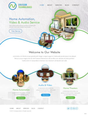 Design de Page d'Accueil par pb pour ce projet | Design : #14815191