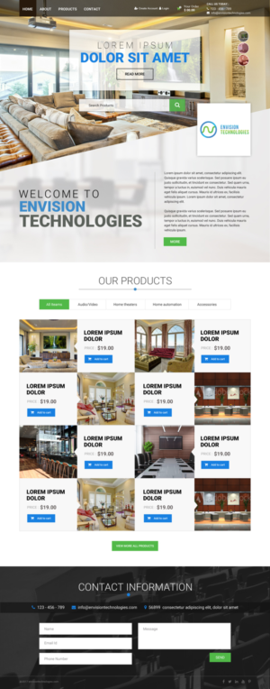 Design de Page d'Accueil par Sujit Banerjee pour ce projet | Design : #14825935