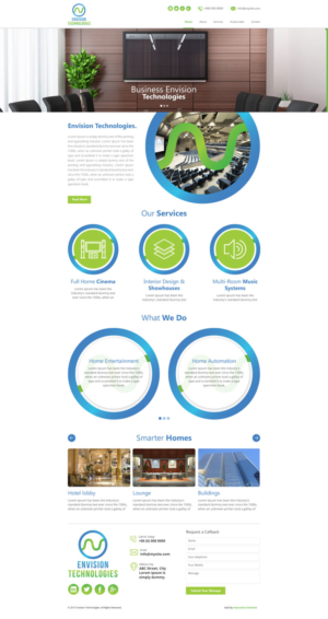Landing Page Design by Impressive Sol