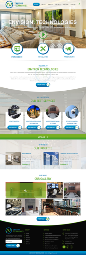 Design de Page d'Accueil par rightway pour ce projet | Design : #14825365