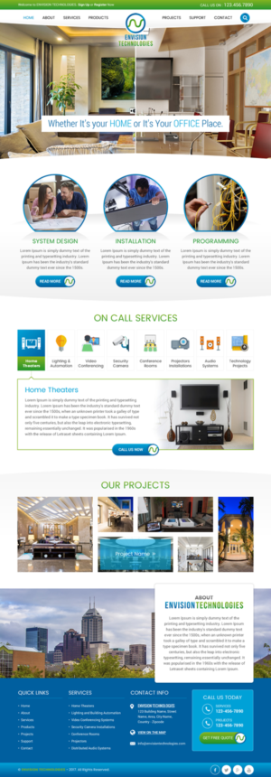 Design de Page d'Accueil par rightway pour ce projet | Design : #14825368
