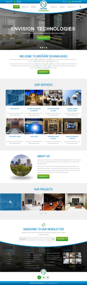 Design de Page d'Accueil par rightway pour ce projet | Design : #14825382