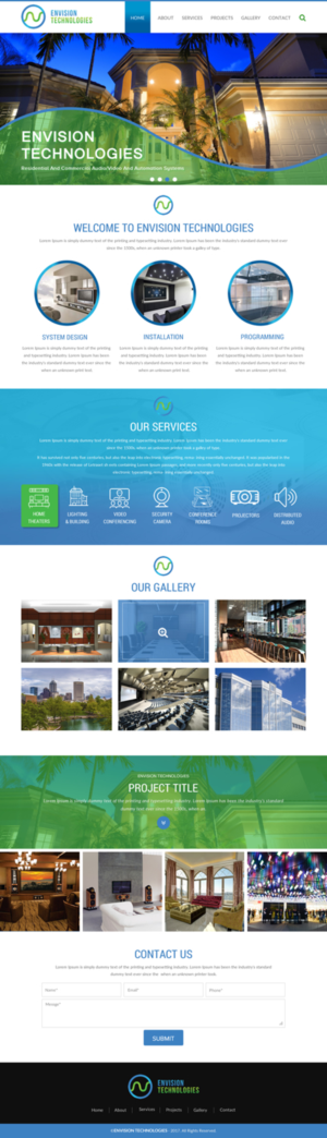 Design de Page d'Accueil par rightway pour ce projet | Design : #14825383