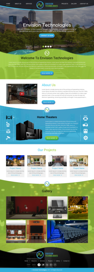 Design de Page d'Accueil par rightway pour ce projet | Design : #14825385