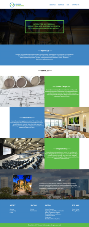 Landing Page Design by Eminents Infosoft