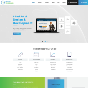 Landing Page Design by mufaqir