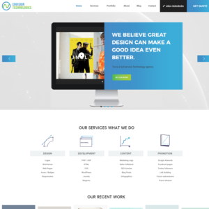 Design de Page d'Accueil par mufaqir pour ce projet | Design : #14814960