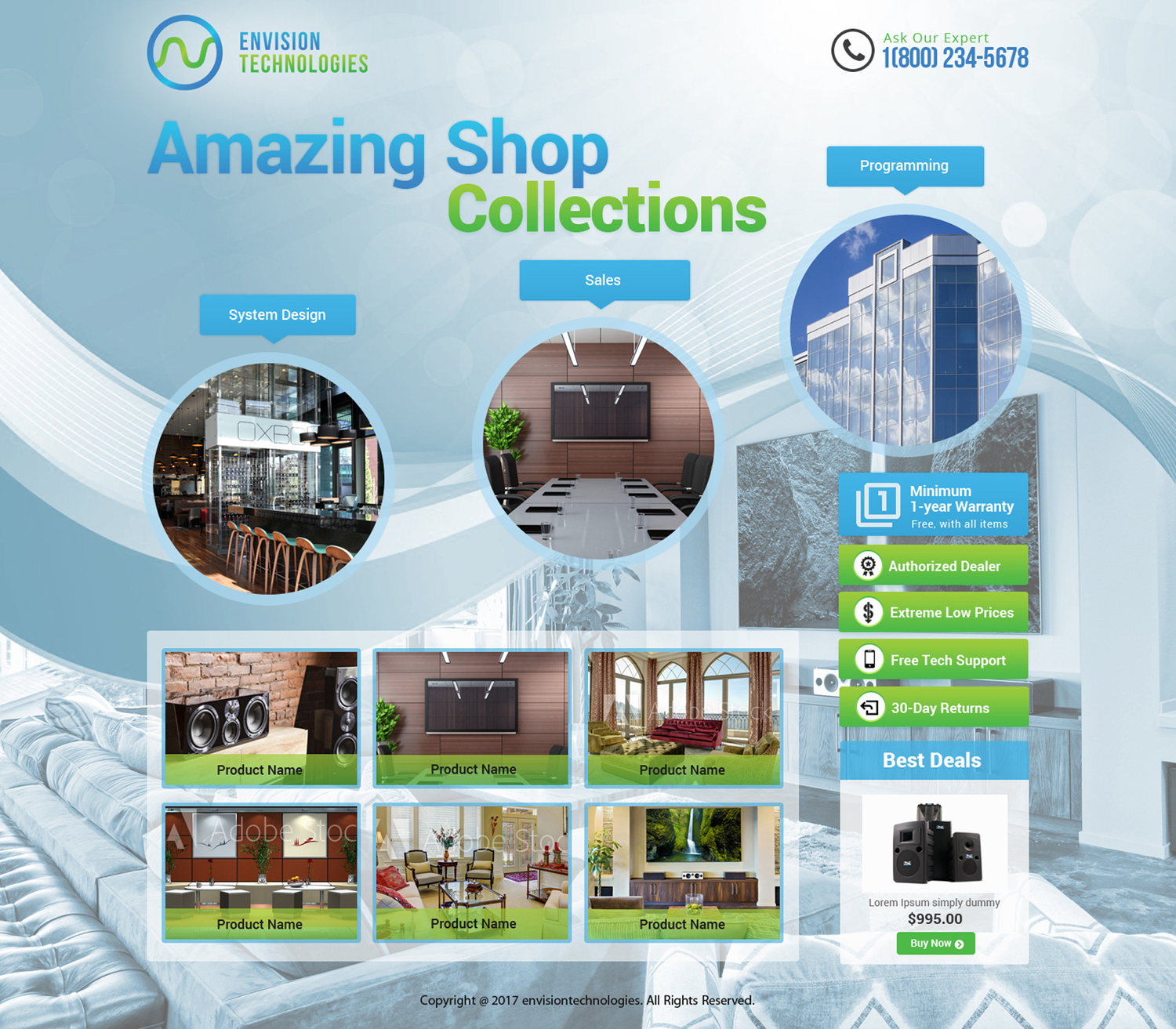 Landing Page Design by Dream Logo Design for this project | Design #14815054