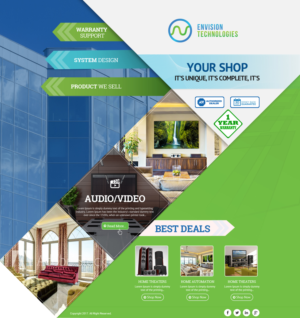 Design de Page d'Accueil par Dream Logo Design pour ce projet | Design : #14815062