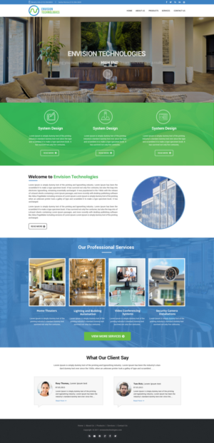 Landing Page Design by Dream Logo Design for this project | Design: #14828057