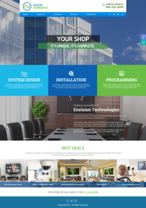 Landing Page Design by Dream Logo Design for this project | Design: #14869302