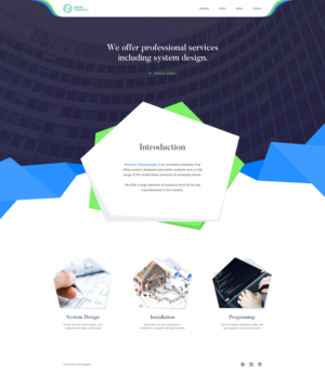 Design de Page d'Accueil par Doila pour ce projet | Design : #14918452