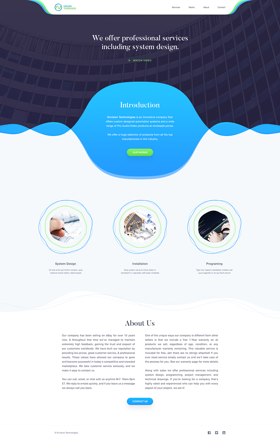 Landing Page-Design von Doila für dieses Projekt | Design #14920759