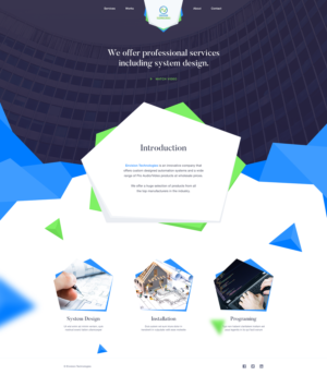 Design de Page d'Accueil par Doila pour ce projet | Design : #14929375
