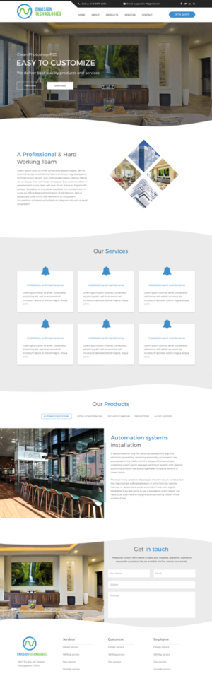 Landing Page Design by Edd27