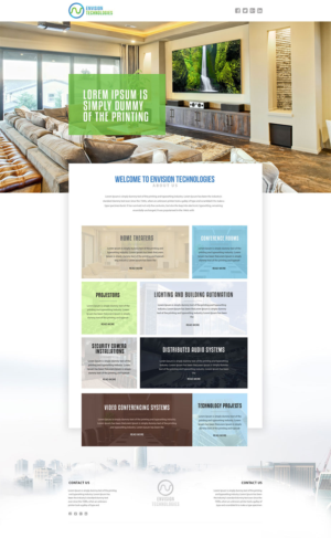 Landing Page Design by Surjith Sachith