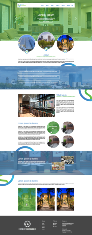 Design de Page d'Accueil par Ahmad Shaweesh pour ce projet | Design : #14940279