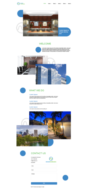 Design de Page d'Accueil par Ahmad Shaweesh pour ce projet | Design : #14950662