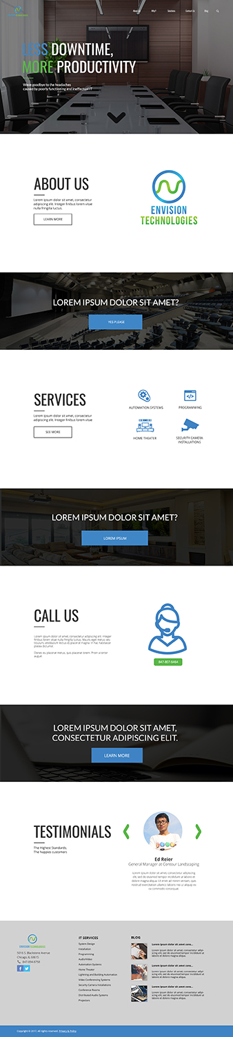 Landing Page Design by mochammadghani for this project | Design #14914956