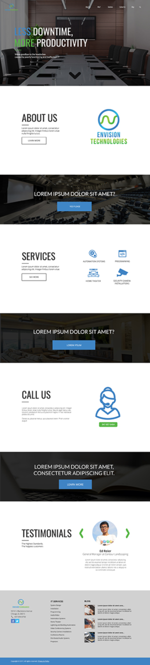 Design de Page d'Accueil par mochammadghani pour ce projet | Design : #14914956