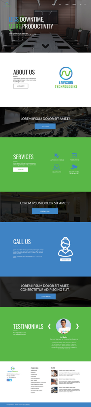 Design de Page d'Accueil par mochammadghani pour ce projet | Design : #14914961