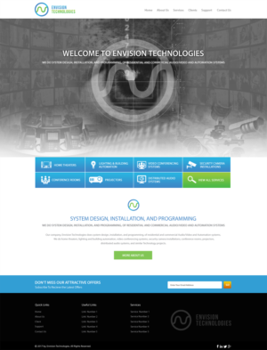 Design de Page d'Accueil par Nibtonik pour ce projet | Design : #14946867