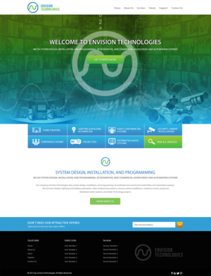 Design de Page d'Accueil par Nibtonik pour ce projet | Design : #14984419