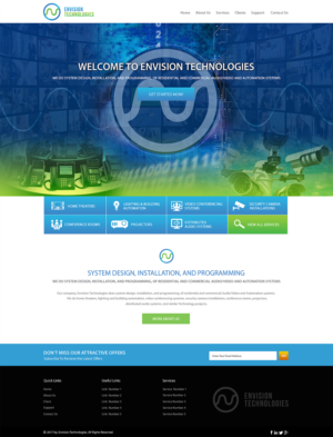 Design de Page d'Accueil par Nibtonik pour ce projet | Design : #15154694
