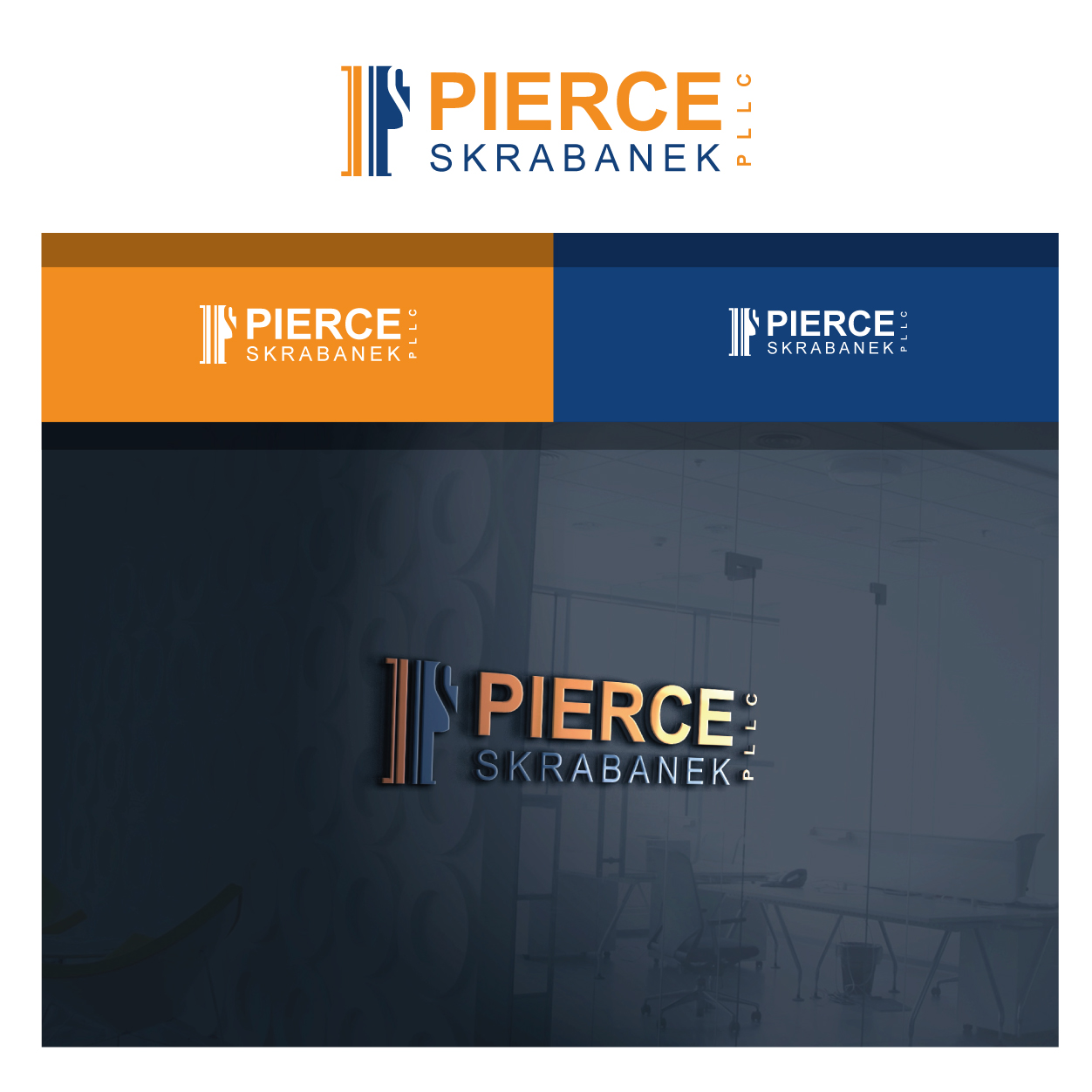 Masculine, Bold, Law Firm Logo Design for Pierce Skrabanek PLLC. by