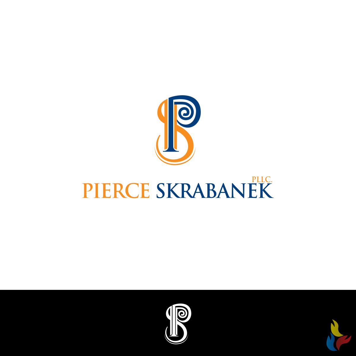 Masculine, Bold, Law Firm Logo Design for Pierce Skrabanek PLLC. by