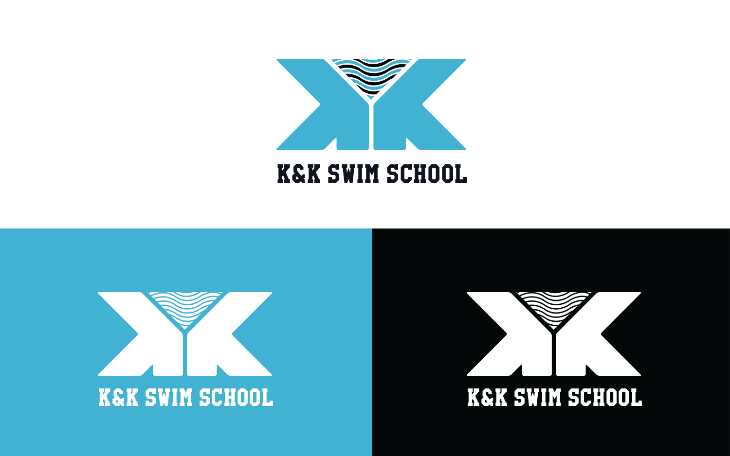 Logo-Design von Grafactory für K & K Swim School | Design #14806721