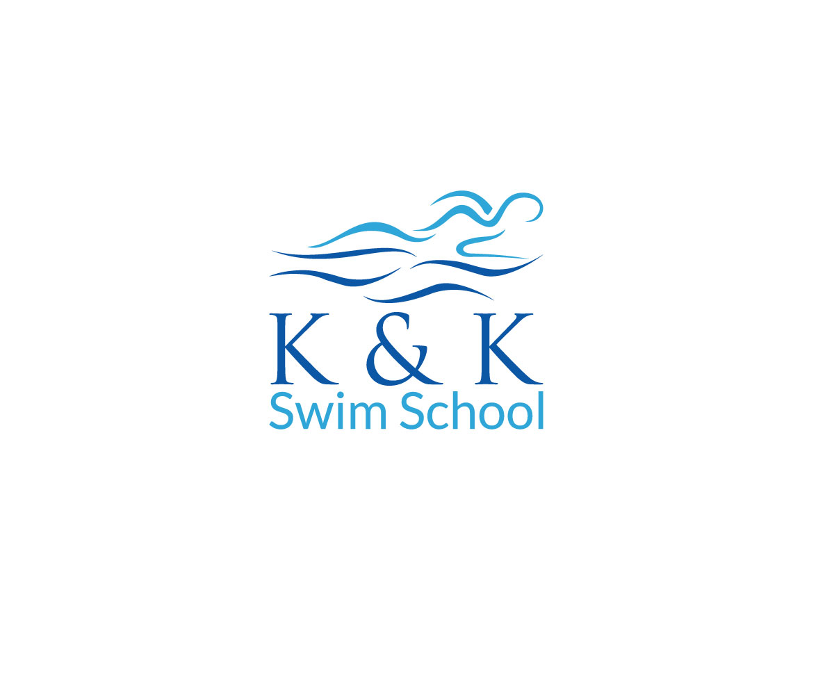 Logo Design by Swatches Design Solution for K & K Swim School | Design #14824483