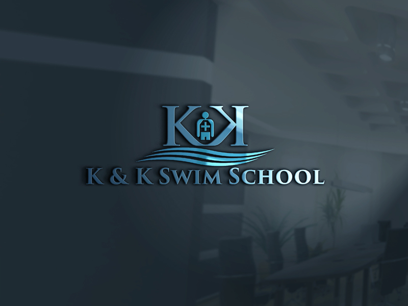 Logo Design by mojibur1993 for K & K Swim School | Design #14806140