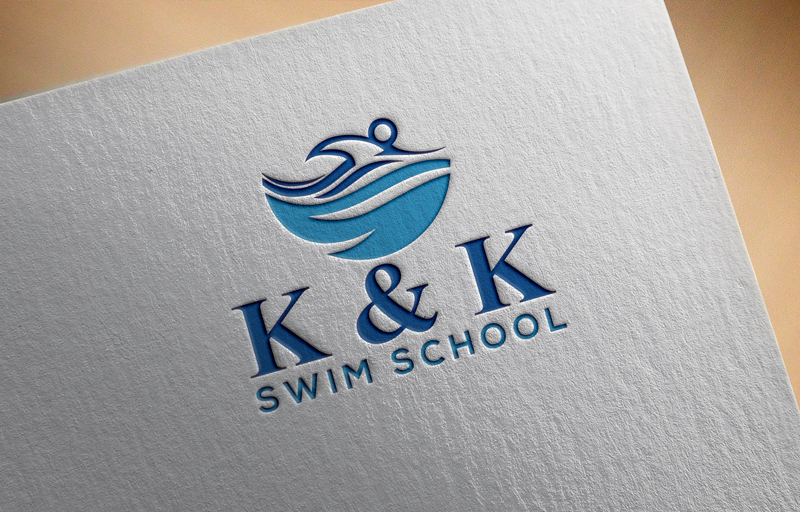Logo Design by Adda design for K & K Swim School | Design #14806373