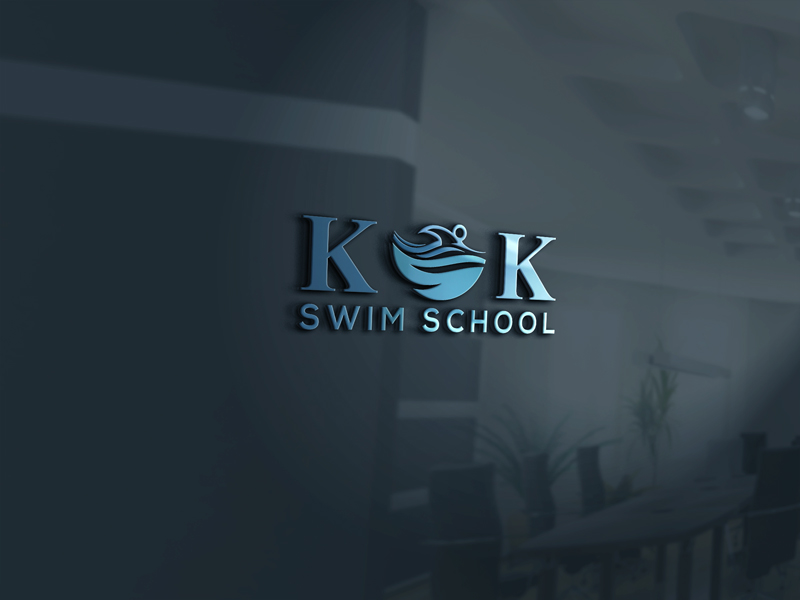 Logo Design by Adda design for K & K Swim School | Design #14806374