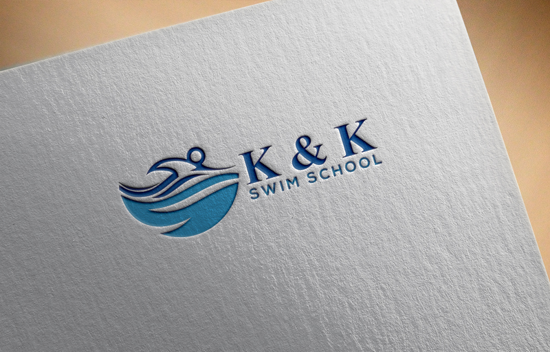 Logo Design by Adda design for K & K Swim School | Design #14806375