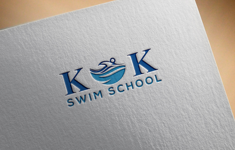 Logo Design by Adda design for K & K Swim School | Design #14806376