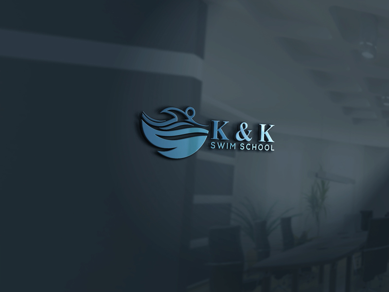 Logo Design by Adda design for K & K Swim School | Design #14806378