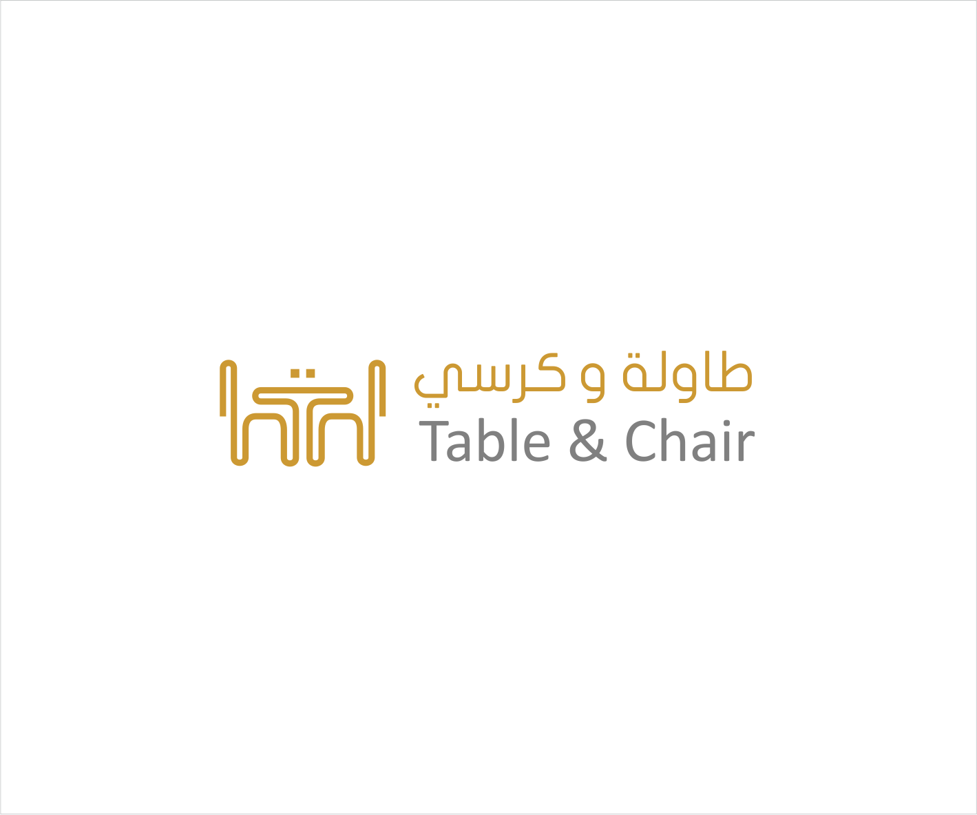 Logo Design by LNKstudio for Table & Chair | Design: #14813974