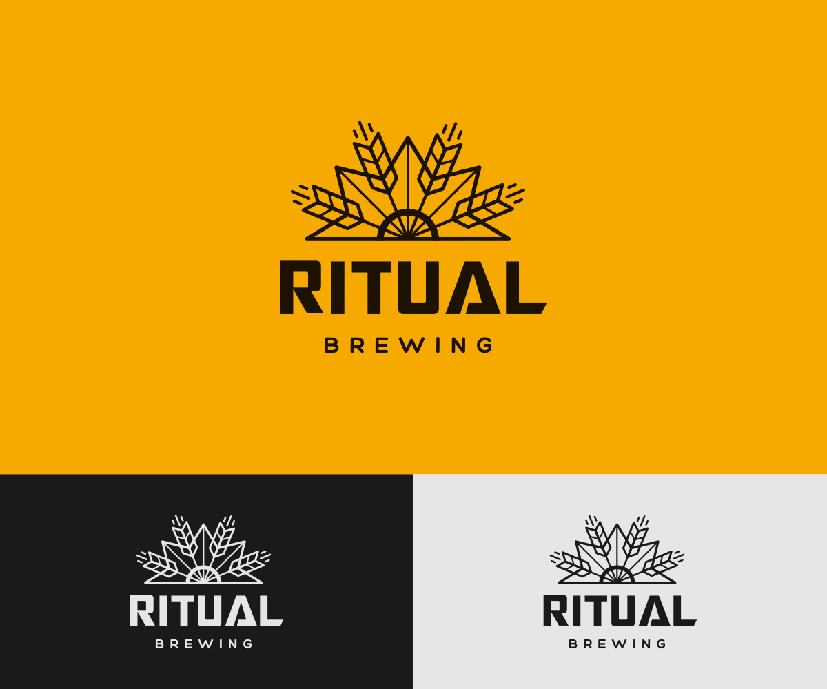 Diseño de Logo por Nino Prasetya para Ritual Brewing | Diseño #14894145