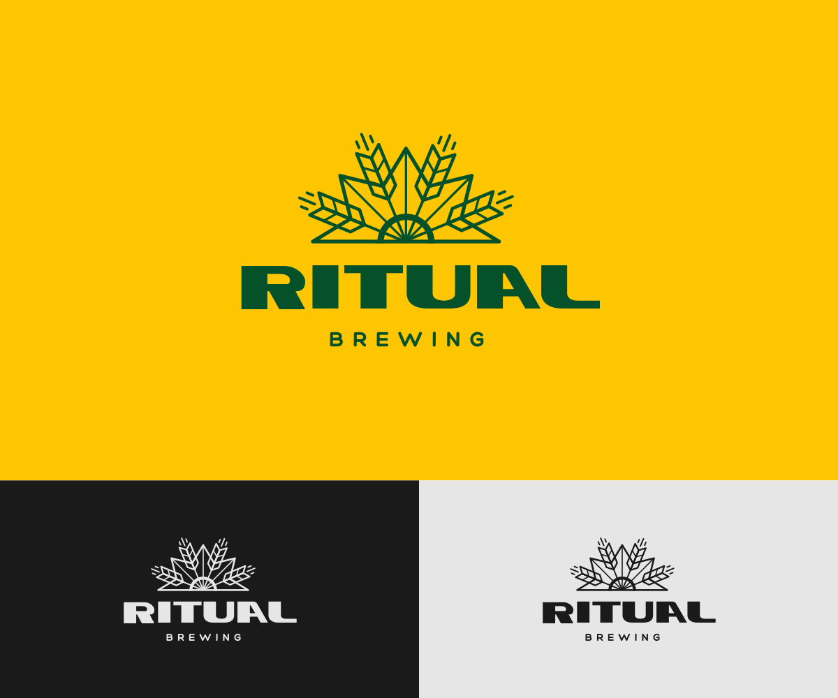 Diseño de Logo por Nino Prasetya para Ritual Brewing | Diseño #14894147