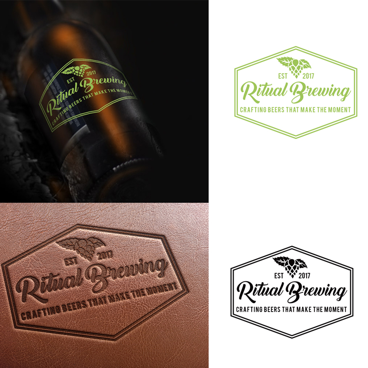 Diseño de Logo por DesignDUO para Ritual Brewing | Diseño #14909983