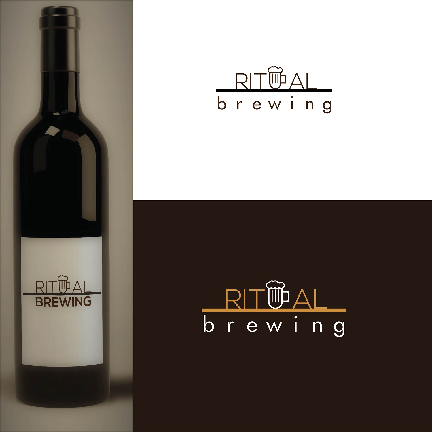 Diseño de Logo por naik para Ritual Brewing | Diseño #14853485