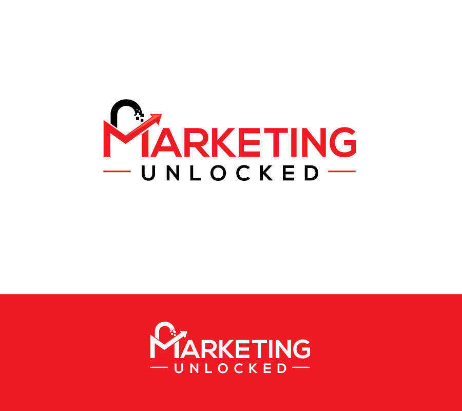 Logo Design by ecorokerz for Marketing Unlocked | Design #14799062