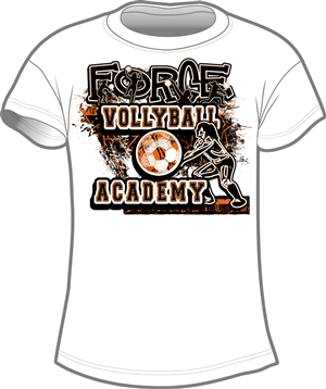 Volleyball Club T Shirt Design | Diseño de Camiseta por BABLEO