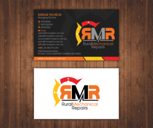 Business Card Design by Stylez Designz for Rural Mechanical Repairs | Design: #15087654