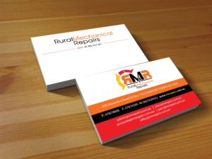 Business Card Design by Creations Box 2015 for Rural Mechanical Repairs | Design: #14948125