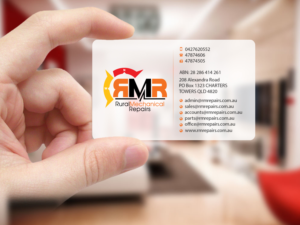 Business Card Design by Creations Box 2015 for Rural Mechanical Repairs | Design: #14948138