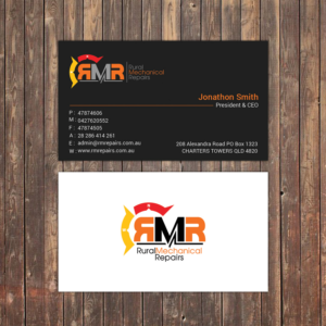 Business Card Design by Sky007 for Rural Mechanical Repairs | Design: #14975034