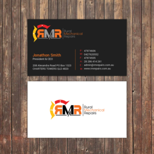 Business Card Design by Sky007 for Rural Mechanical Repairs | Design: #14975275